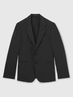 Reiss Promise Wool-Blend Single-Breasted Suit Blazer Tailored-Fit^ Blazers & Formal Jackets|Suits & Tuxedos