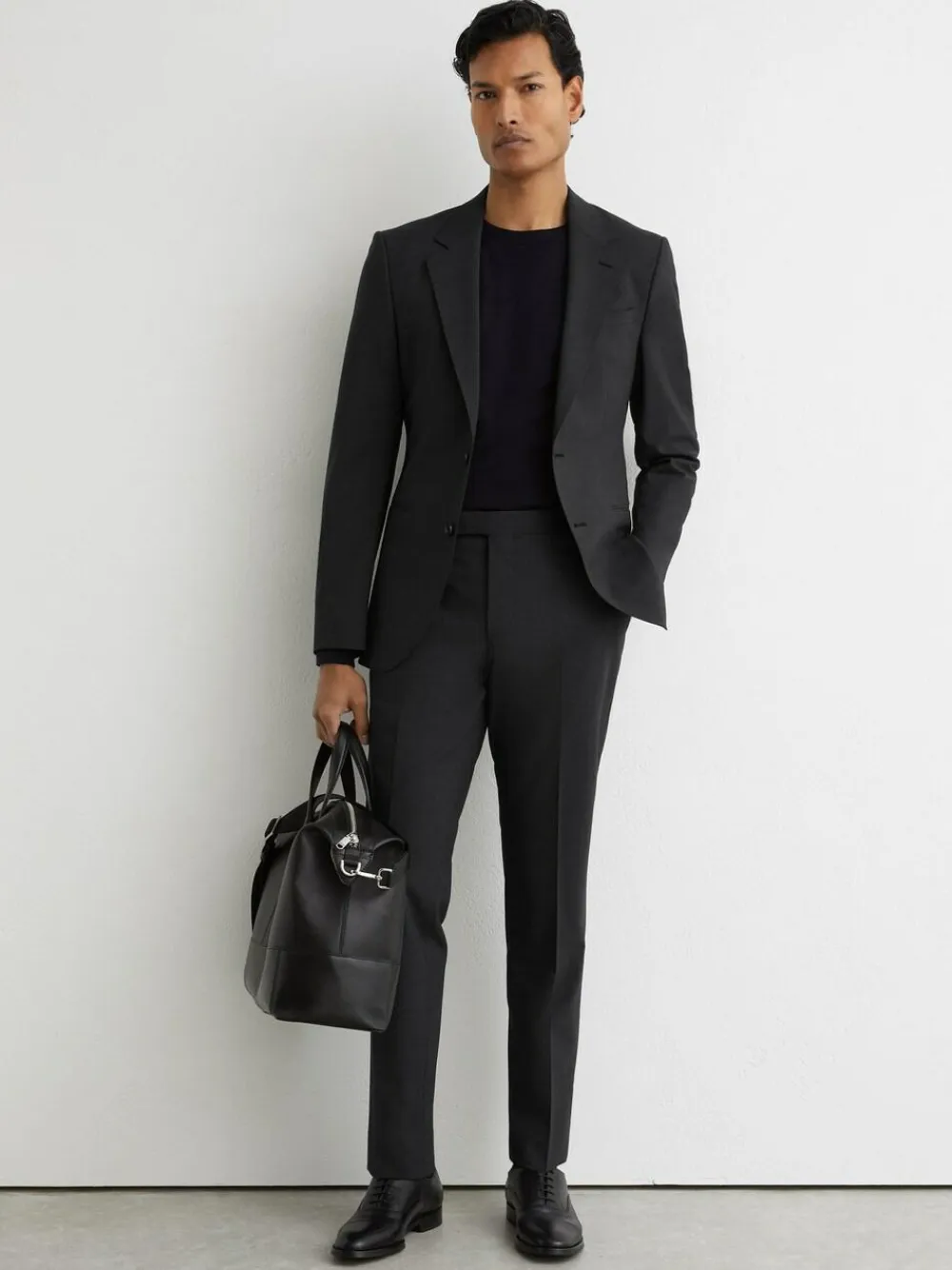 Reiss Promise Wool-Blend Tailored-Fit Suit Trousers^ Pants & Chinos|Occasionwear