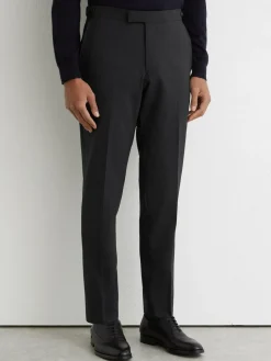 Reiss Promise Wool-Blend Tailored-Fit Suit Trousers^ Pants & Chinos|Occasionwear