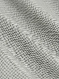 Reiss Grey Slice Puppytooth-Check Suit Waistcoat Wool-Blend^ Vests