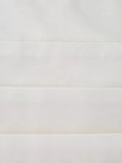 Sale Reiss Cameron Silk Grosgrain Cummerbund Ivory