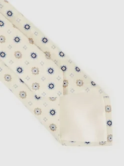 Reiss Cosimo Silk Floral-Medallion Tie^ Ties & Pocket Squares