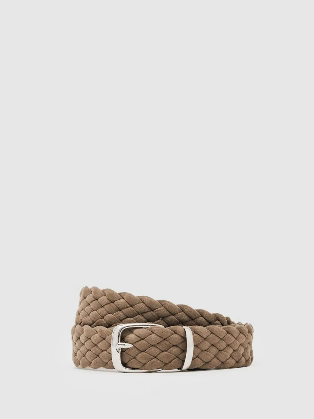 Reiss Jesse Suede Woven Belt^ Belts & Braces