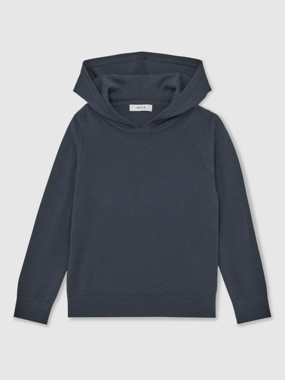 Discount Reiss Midnight Navy Holland 3-9 yrs Merino Wool Hoodie