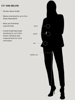 Reiss Gabi Petite Flared Suit Trousers^Women Suits & Tailoring