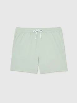 Discount Reiss Mint Green Cliff Drawstring Swim Shorts