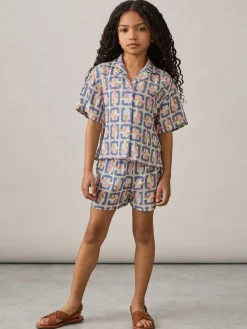 Reiss Multi Eva 4-9 yrs Geometric Chain Print Shorts^ Shorts