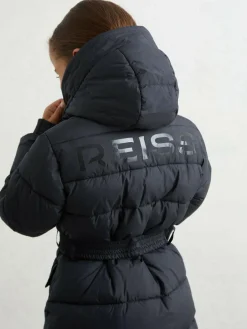 Reiss Navy Alys 9-13 yrs Longline Hooded Puffer Coat^ Baby Winter Clothing|Coats, Jackets & Pramsuits