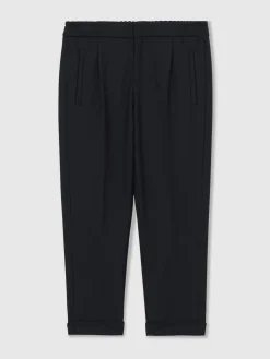 Reiss Brighton 3-9 yrs Relaxed-Fit Pleated Tapered Trousers^BOY Pants & Chinos
