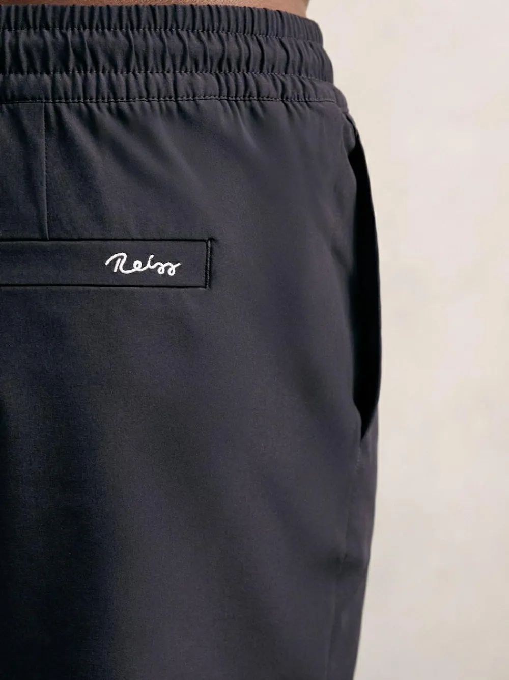 Reiss Navy Cliff Drawstring Swim Shorts^ Shorts|Swimwear