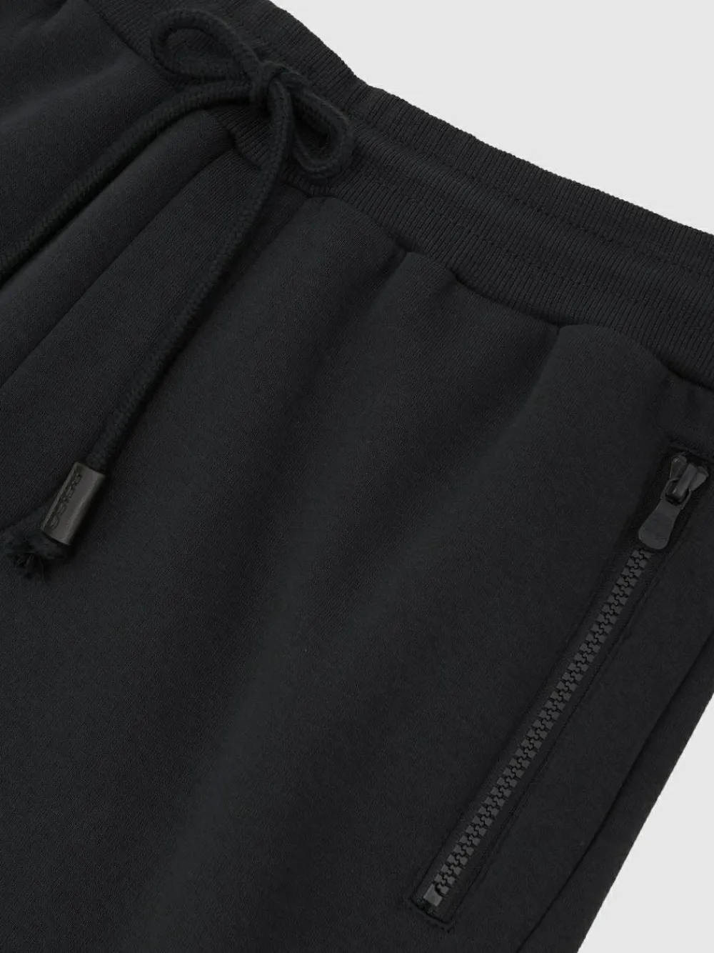 New Reiss Dusk Cotton-Blend Drawstring Shorts Navy