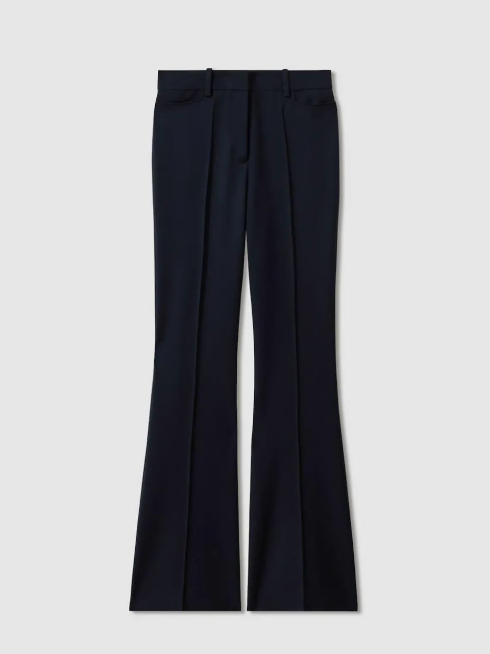 Online Reiss Gabi Flared Suit Trousers Navy