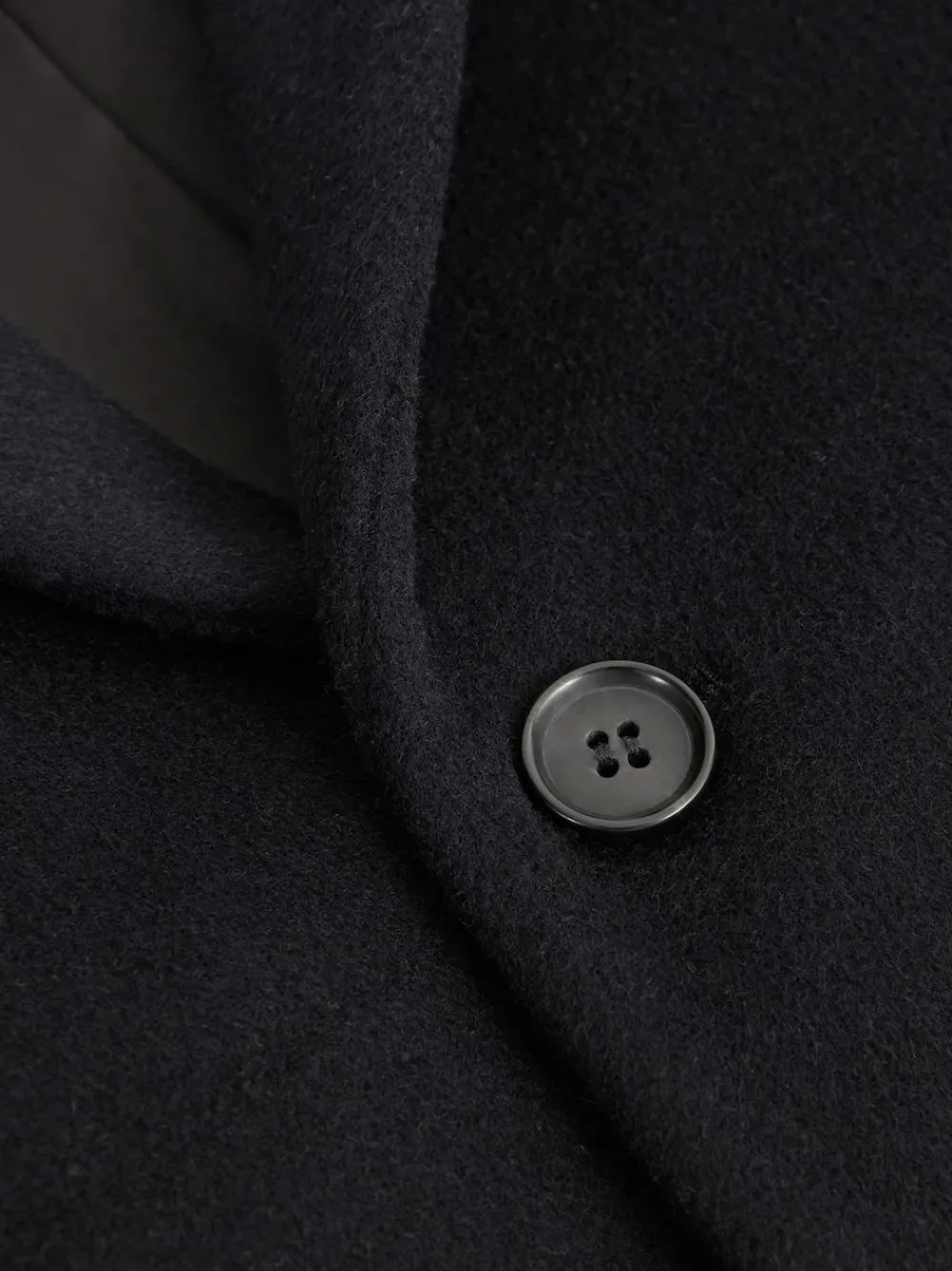 Best Reiss Gable 3-9 yrs Single Breasted Overcoat Navy