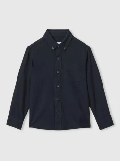 Online Reiss Greenwich 9-13 yrs Button Down Oxford Shirt Navy
