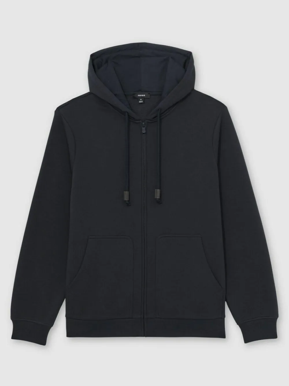 Reiss Howel Cotton-Blend Zip-Through Hoodie^ Loungewear