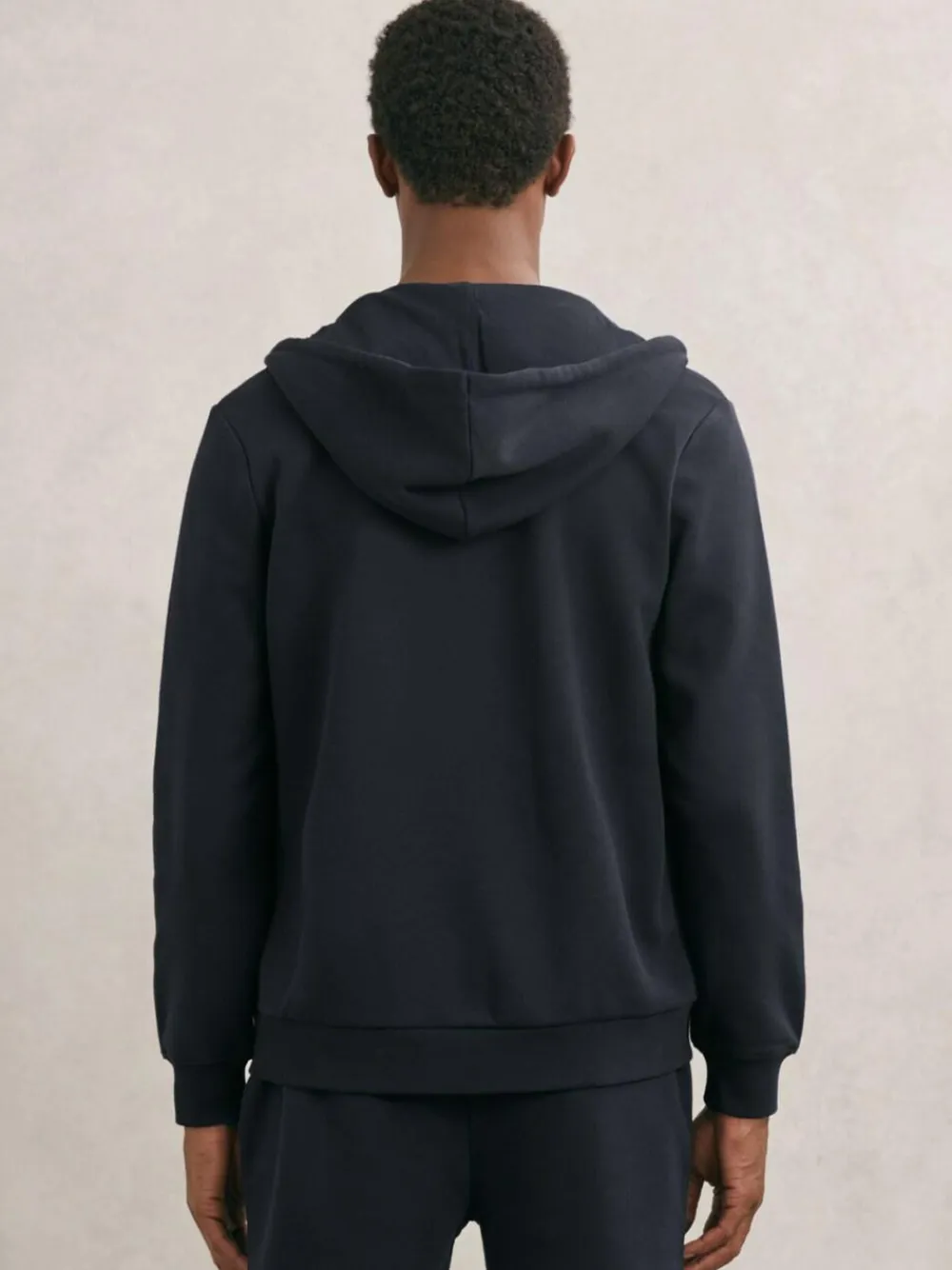 Reiss Howel Cotton-Blend Zip-Through Hoodie^ Loungewear
