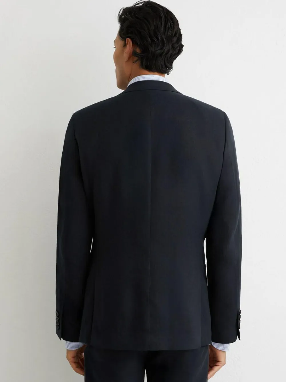 Reiss Kin Single Breasted Linen Blazer Tailored-Fit^ Blue Suits