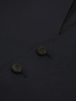 Reiss Promise Wool-Blend Tailored-Fit Waistcoat^ Vests