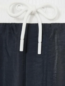 Sale Reiss Cano Colour-Block Piped-Trim Swim Shorts Navy/White