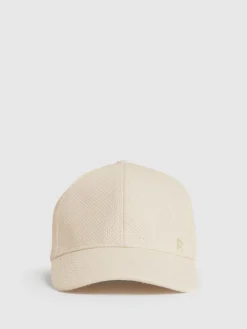 Best Reiss Neutral Cassie Waffle-Knit Baseball Cap