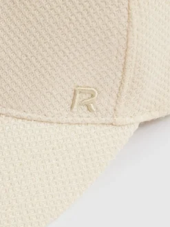 Best Reiss Neutral Cassie Waffle-Knit Baseball Cap