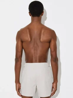 Reiss Sun Side-Adjuster Swim Shorts Off White