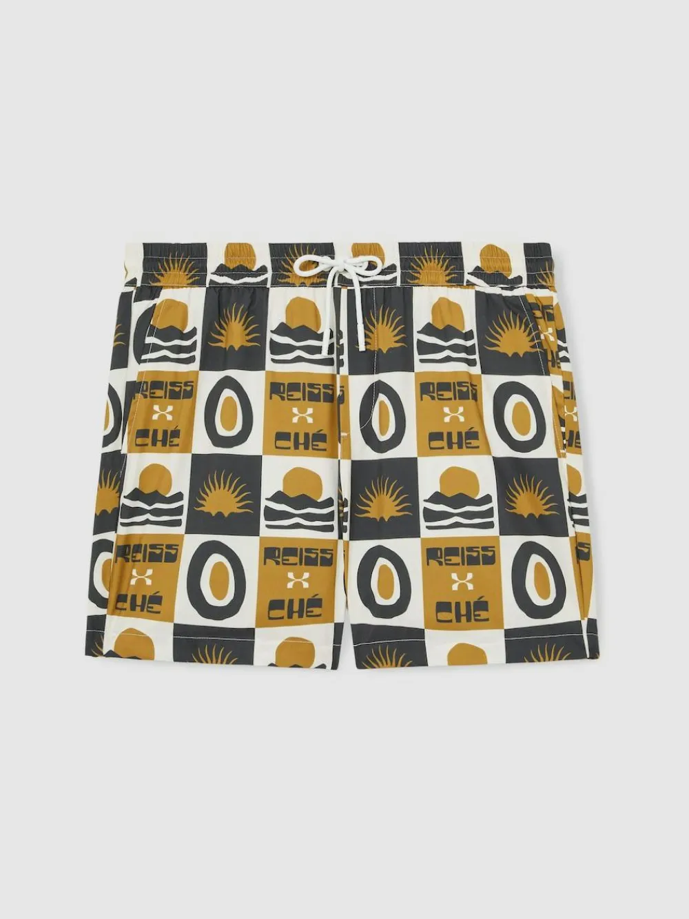 Reiss Trinity | Ché Sunset-Print Swim Shorts^ Swimwear
