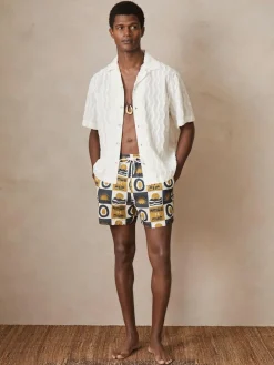 Reiss Trinity | Ché Sunset-Print Swim Shorts^ Swimwear