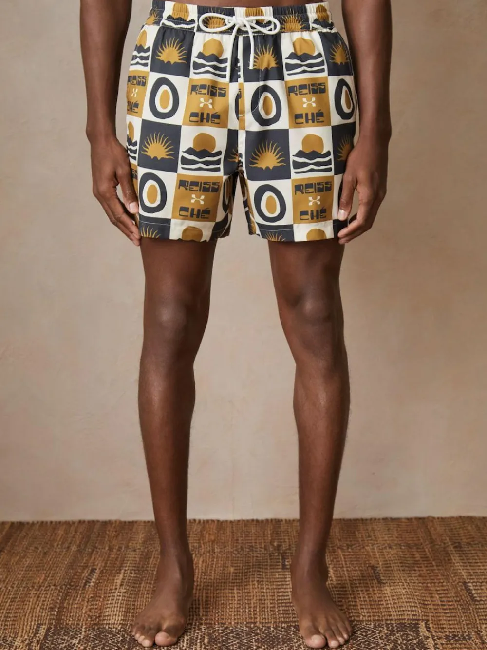 Reiss Trinity | Ché Sunset-Print Swim Shorts^ Swimwear