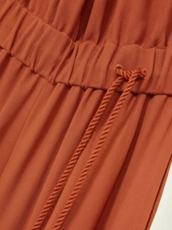 Outlet Reiss Orange Inez Colour-Block Rope-Cord Jumpsuit