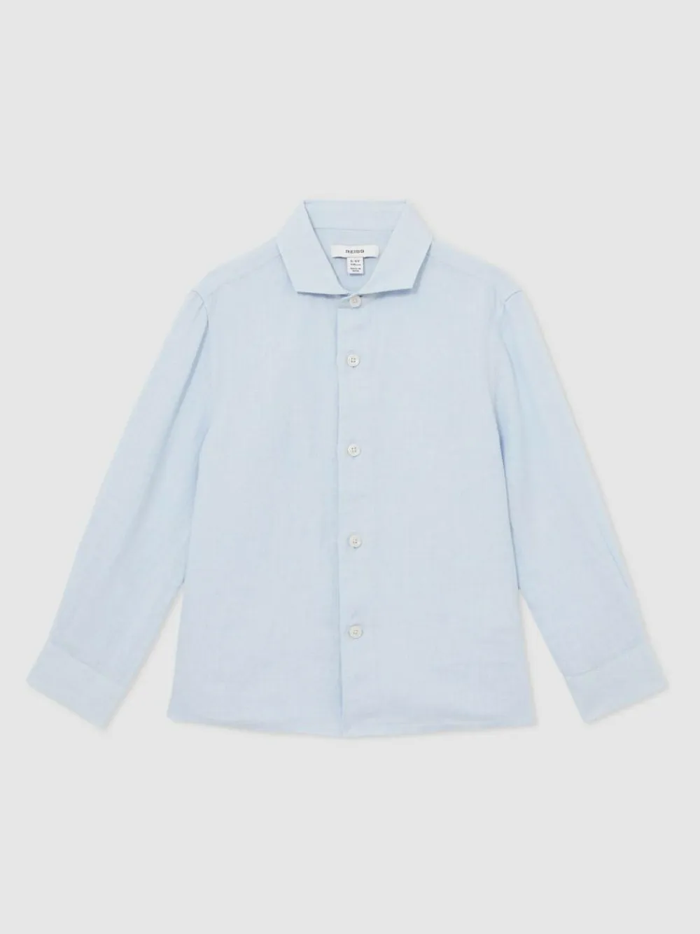 Reiss Ruban 3-9 yrs Linen Cutaway Collar Shirt^BOY Shirts