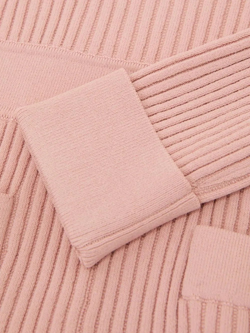 Hot Reiss Pink Charlotte 9-13 yrs Rib-Knit Skater Dress