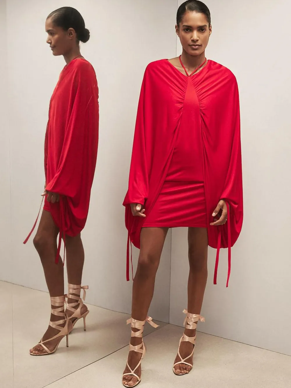 Discount Reiss Red Jete | Royal Ballet Batwing Dress