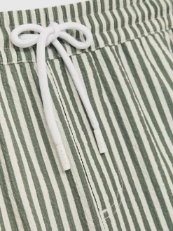 Reiss Bay Seersucker Stripe Swim Shorts^ Swimwear