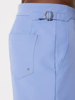 Outlet Reiss Sun Side-Adjuster Swim Shorts Sky Blue