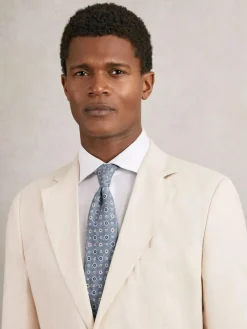 Reiss Cosimo Silk Floral-Medallion Tie^ Ties & Pocket Squares