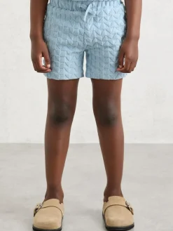Reiss Soft Blue Piro 3-9 yrs Textured Towelling Shorts^ Shorts