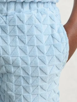 Reiss Soft Blue Piro 3-9 yrs Textured Towelling Shorts^ Shorts