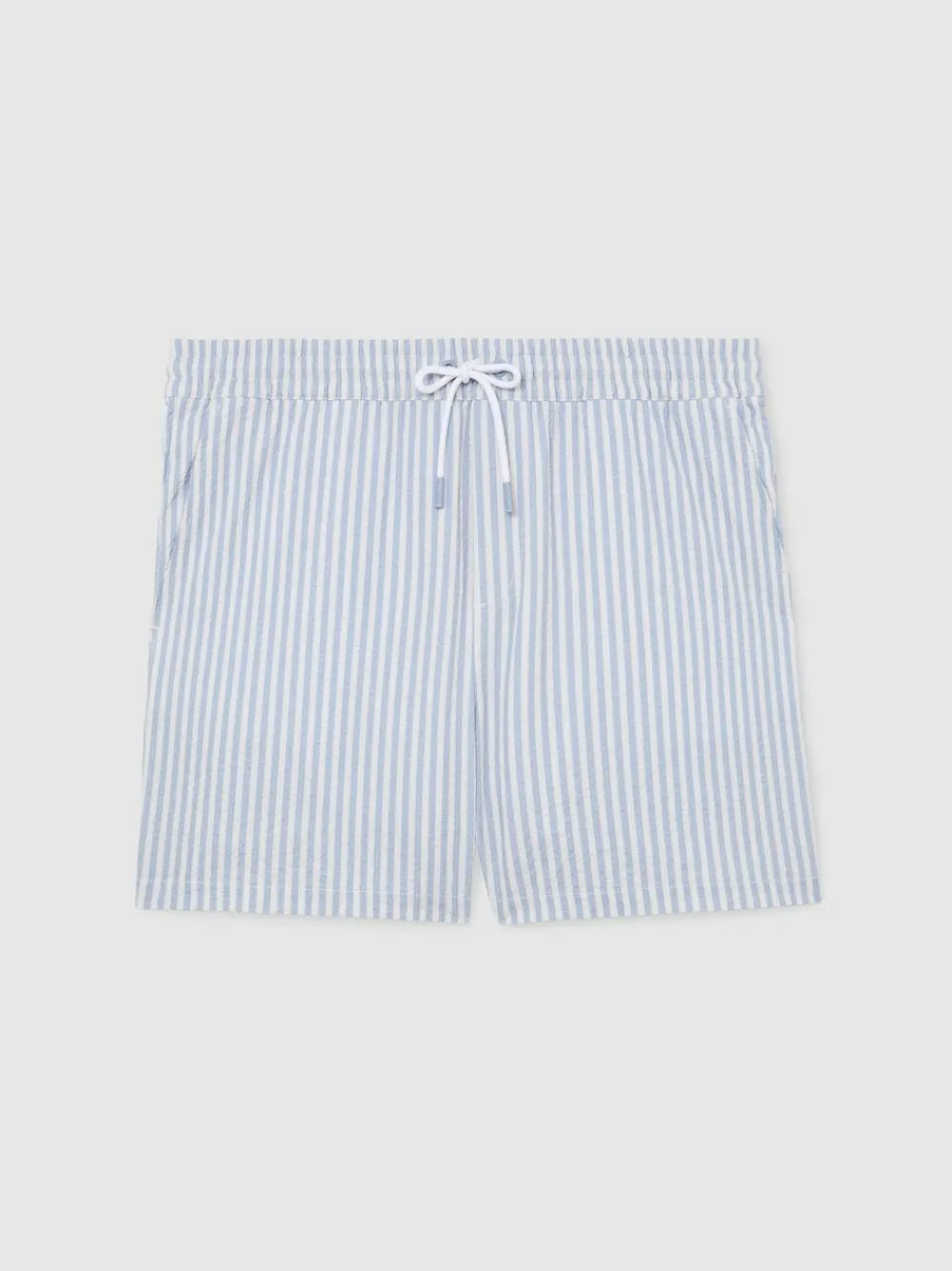 Clearance Reiss Soft Blue/White Bay Swim Shorts