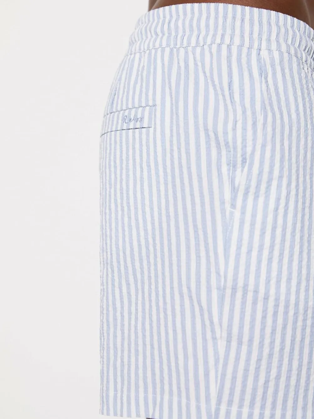 Clearance Reiss Soft Blue/White Bay Swim Shorts