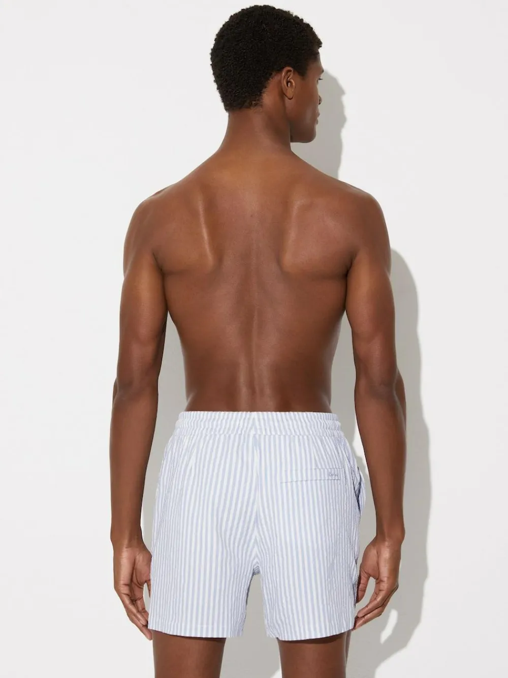 Clearance Reiss Soft Blue/White Bay Swim Shorts