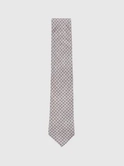 Reiss Santo Silk Medallion-Print Tie^ Ties & Pocket Squares