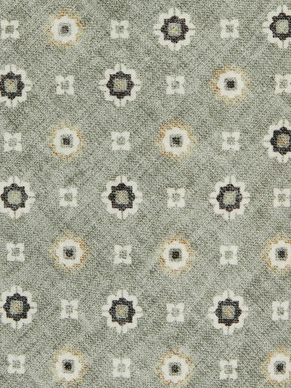 Sale Reiss Cosimo Silk Floral-Medallion Tie Soft Sage