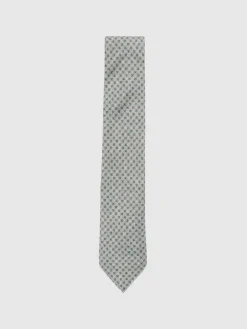 Reiss Santo Silk Medallion-Print Tie^ Ties & Pocket Squares