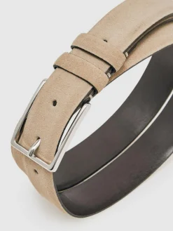 Reiss Dante Suede Belt^ Belts & Braces
