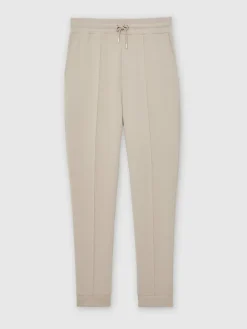Sale Reiss Stone Premier Stretch-Jersey Tailored Joggers