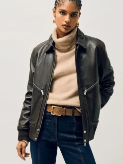 Reiss Tan Rosie Suede Square Roller Buckle Belt^Women Belts