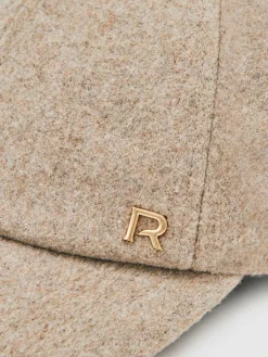 Hot Reiss Fiona Wool-Blend Flannel Baseball Cap Taupe