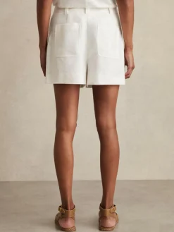 Reiss Ashby Linen Shorts^Women Shorts