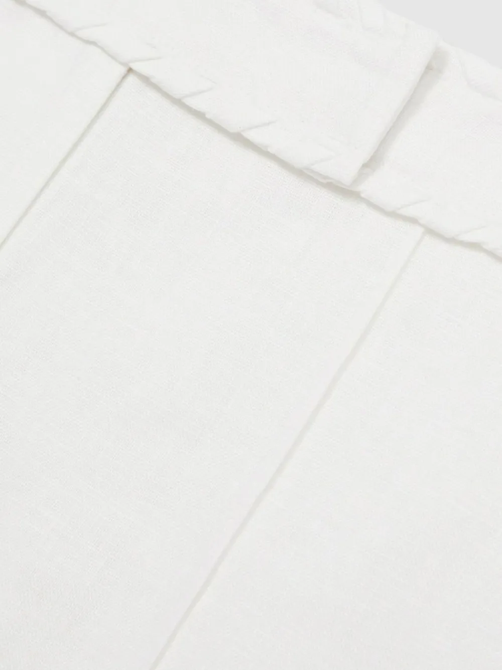 Reiss Fawn Linen Whipstitch Shorts^Women Shorts